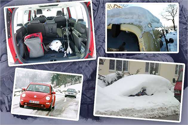 Как снег и лед вредят автомобилю