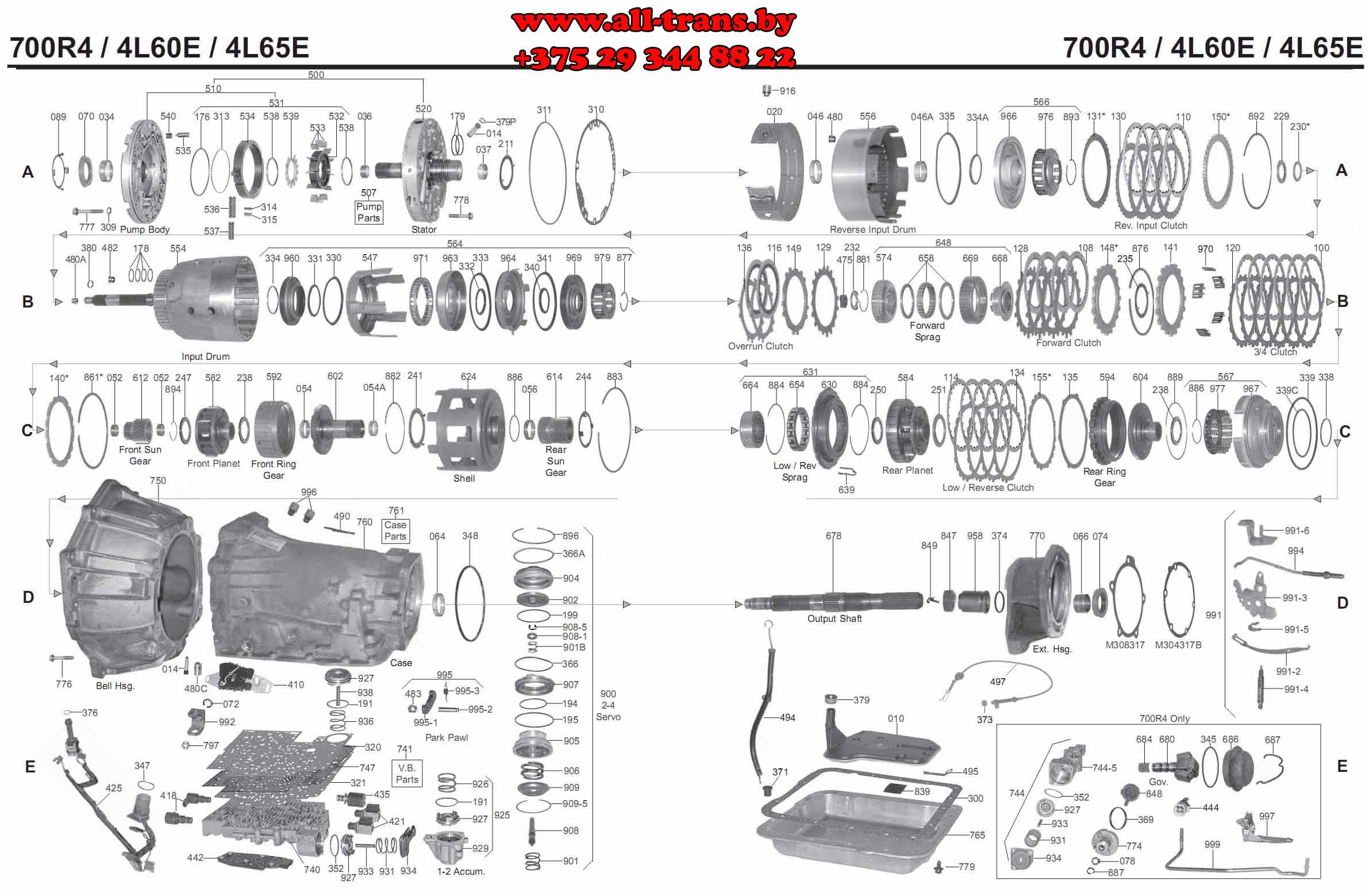 4l60e shift linkage diagram