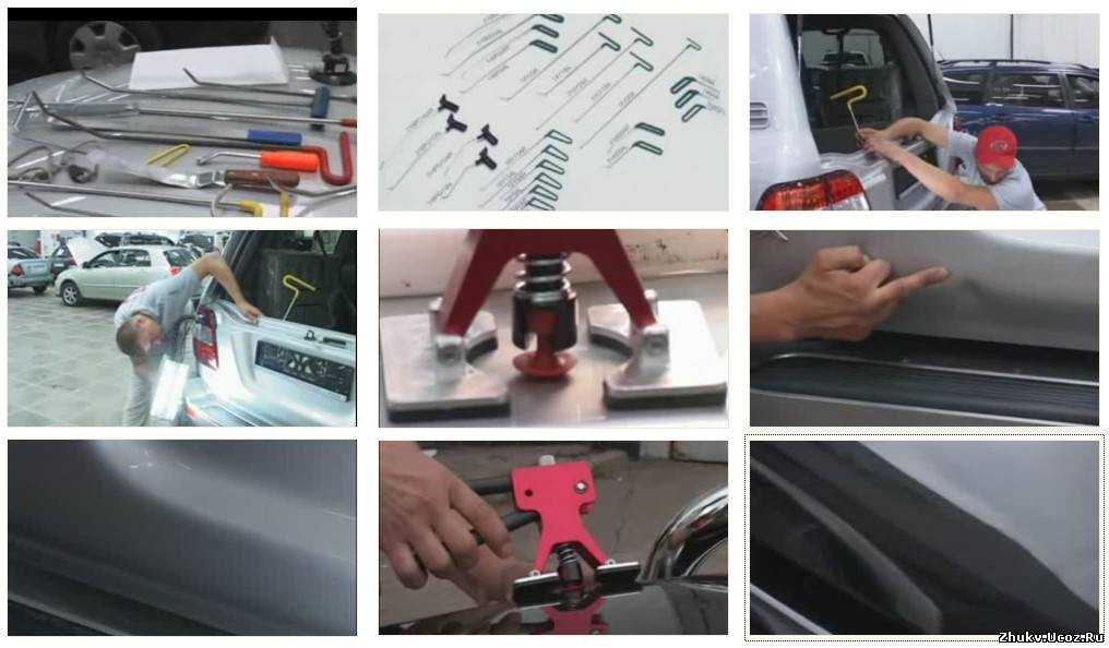 Проверка качества ремонта и покраски кузова автомобиля