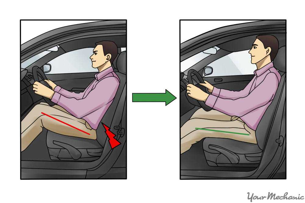 Как правильно отрегулировать сиденье водителя автомобиля - видео