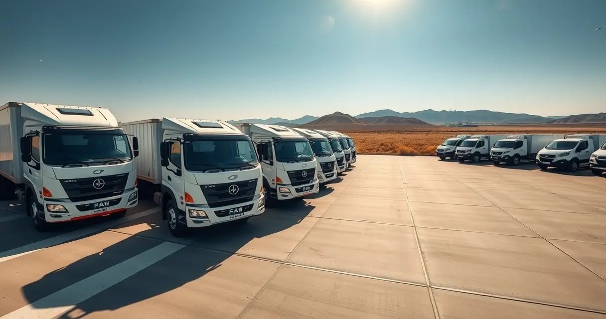 FAW в Узбекистане: автомобили и коммерческая техника