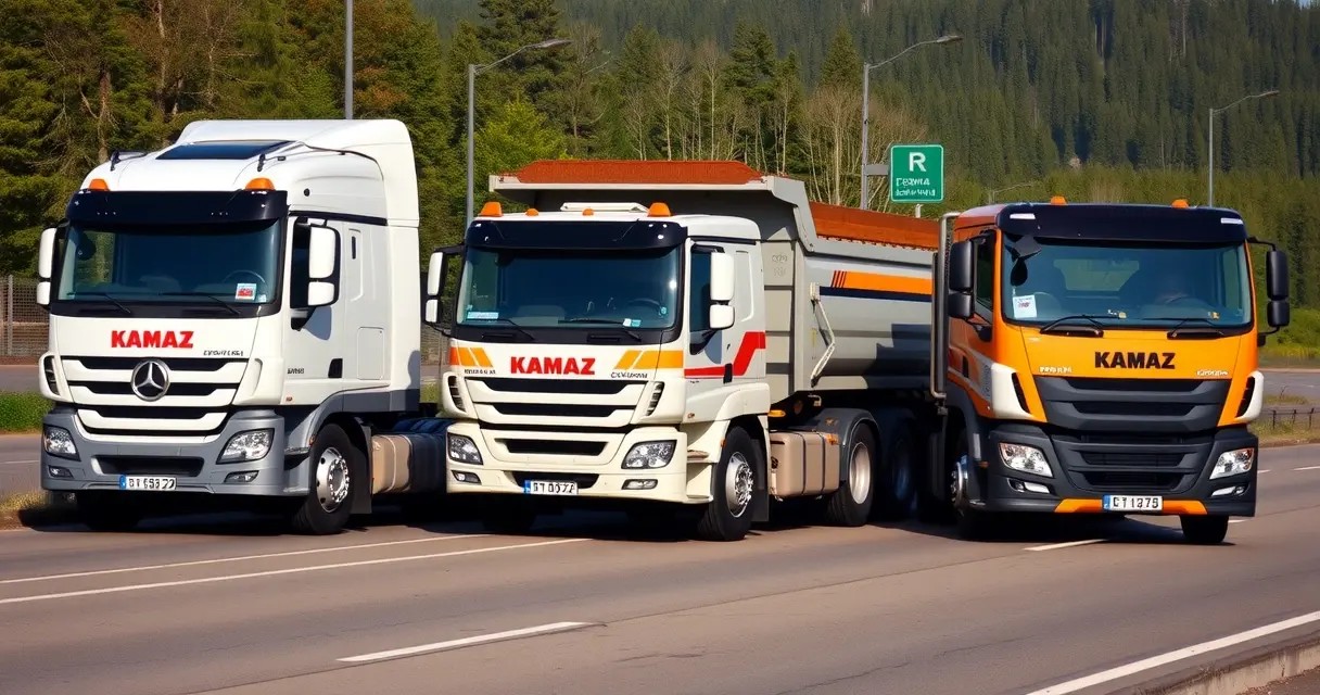 КАМАЗ: история, модельный ряд и особенности техники