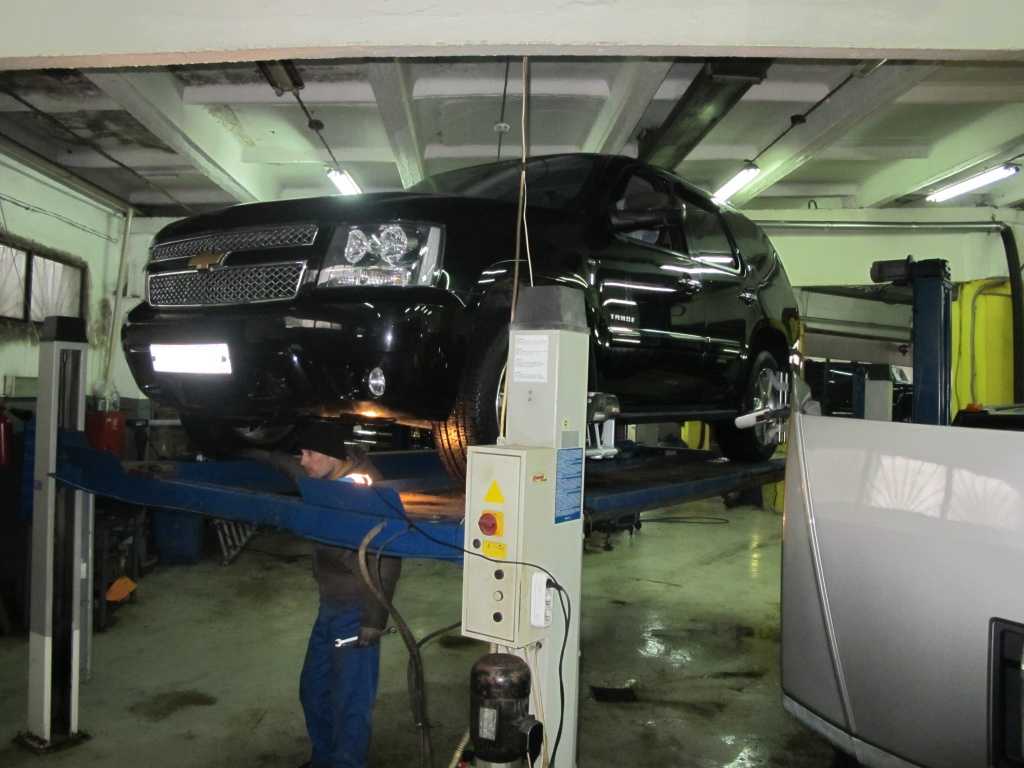 Кузовной ремонт автомобиля chevrolet tahoe gmt840 в москве