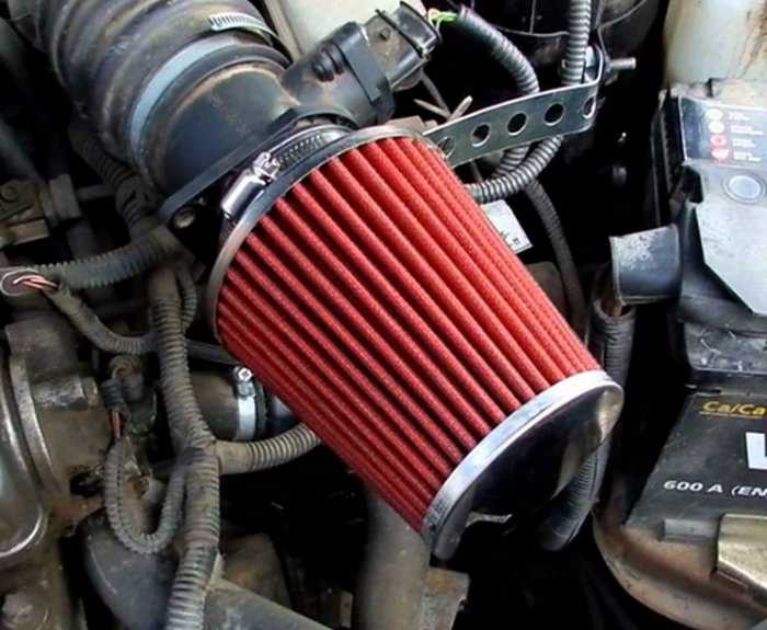 Как улучшить подачу воздуха в двигатель