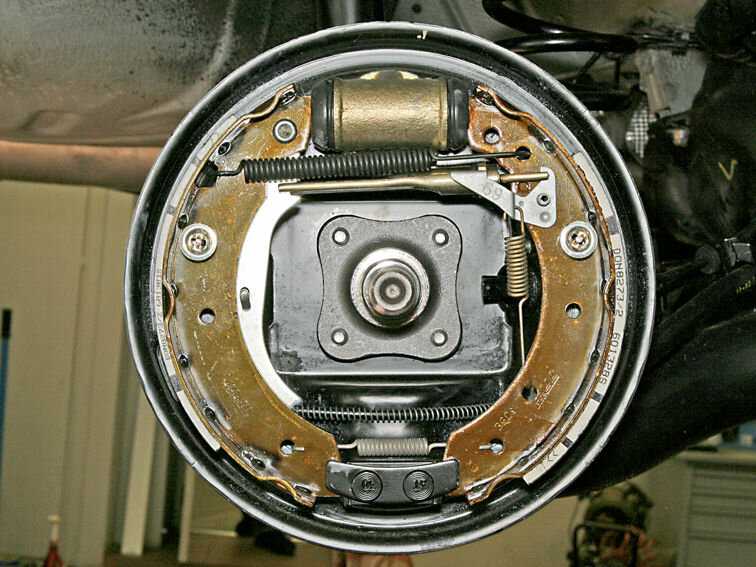 Как устроен ручной тормоз на дисковых тормозах