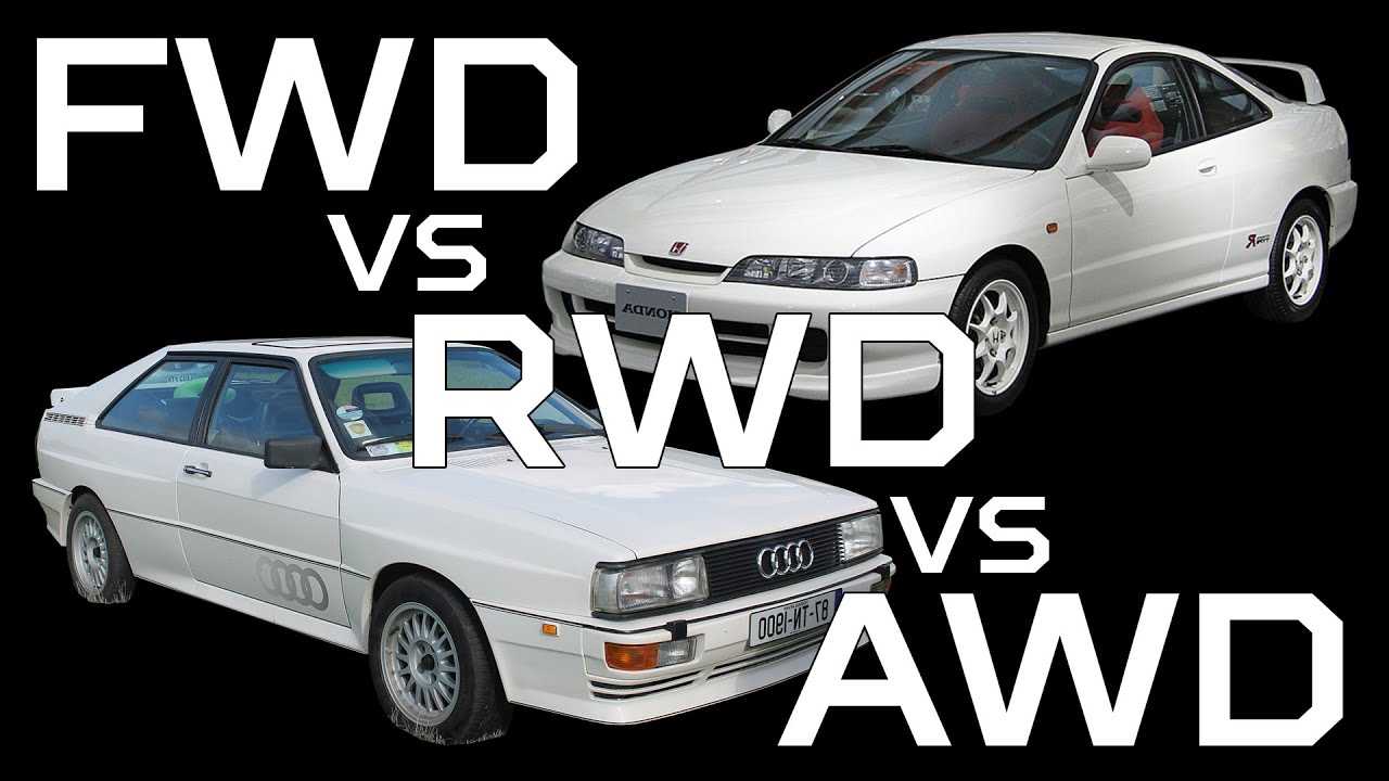 Какой привод лучше: rwd, fwd, 4wd или все таки awd?