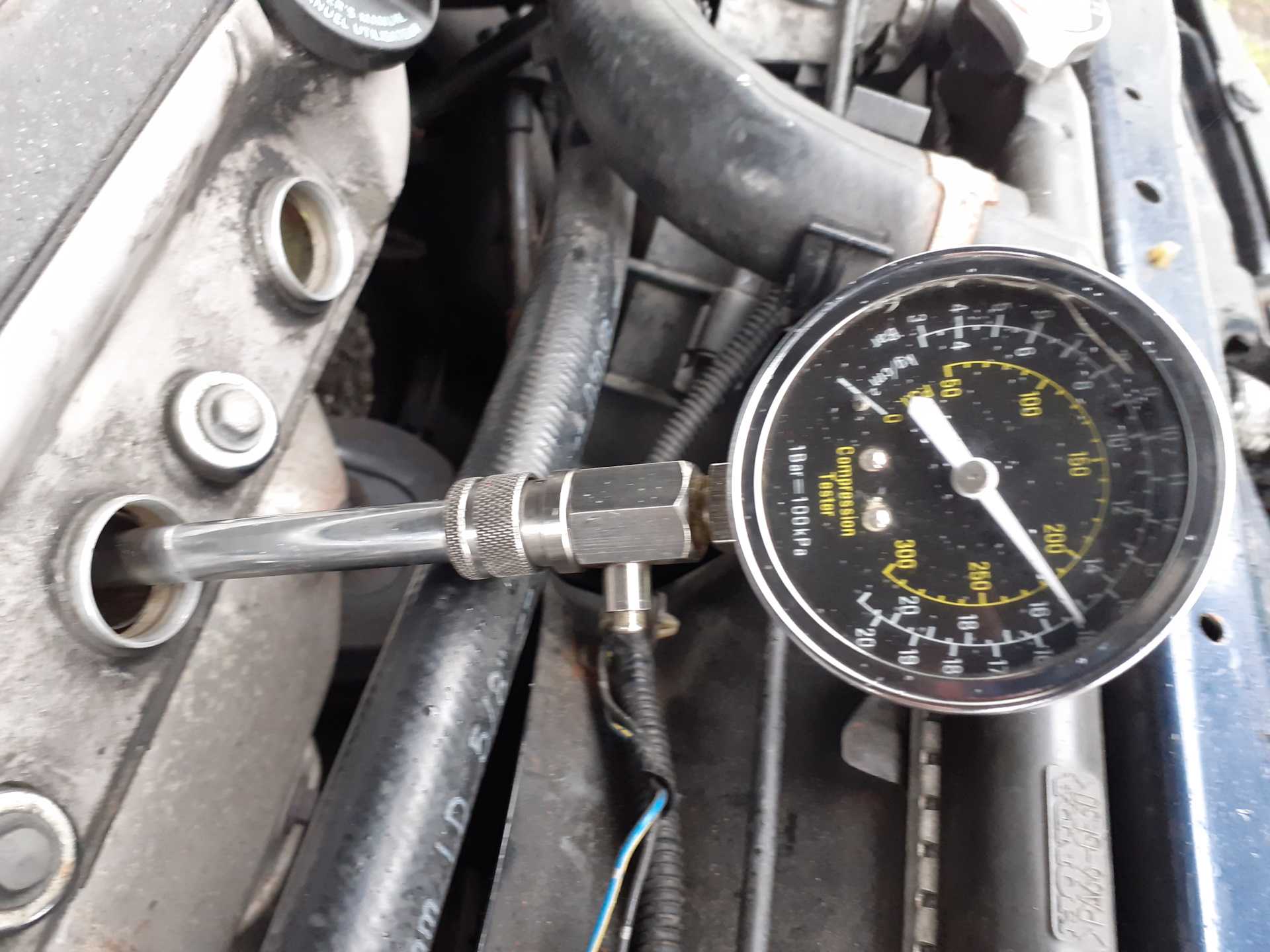 Проверка компрессии двигателя