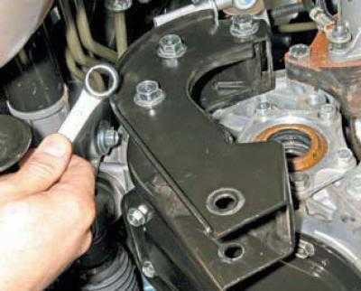 Chevrolet lacetti замена опор силового агрегата двигателя шевроле лачетти