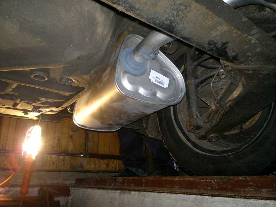 Chevrolet lanos   система выпуска отработавших газов шевроле ланос снятие замена ремонт купить цена