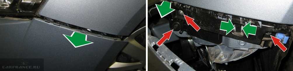 Круз: снятие переднего бампера — ремонт и тюнинг шевроле