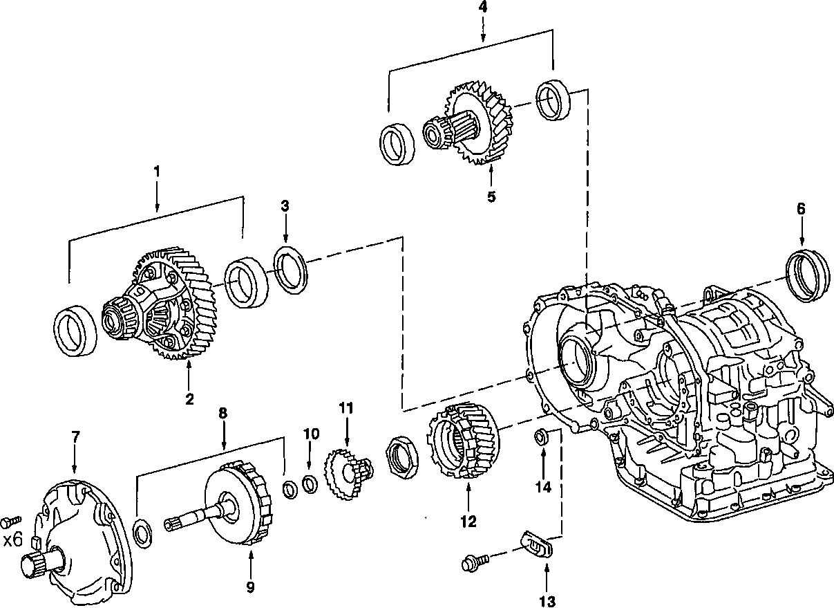 Пятиступенчатая механическая коробка переключения передач (d16) chevrolet aveo с 2005 года