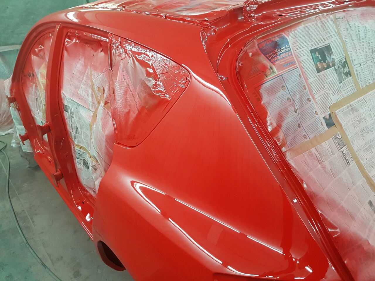 Ремонт лакокрасочного покрытия автомобиля своими руками
